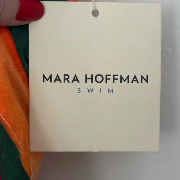 MARA HOFFMAN tie front floral dress - Picture 2 of 3